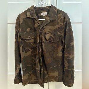 Wallace and Barnes Corduroy Camo Shirt Jacket